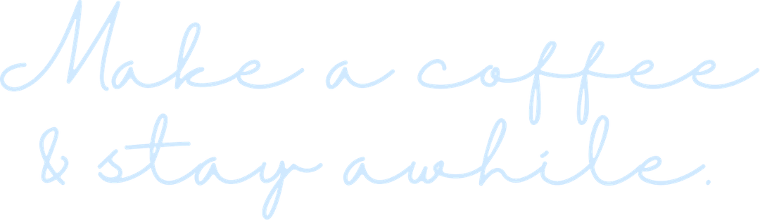 Make a coffee & stay awhile.